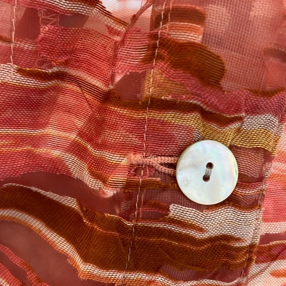 Ruby Rd. Women's Multicolor Button-Up Top - Picture 4 of 5